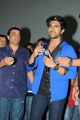 Yevadu Trailer Launch at Sandhya 70MM